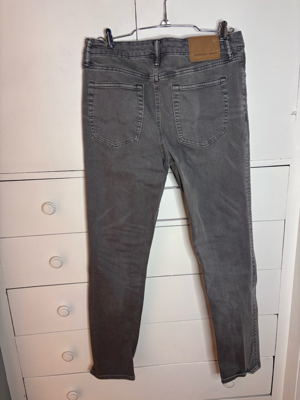 American Eagle Outfitters Gray Straight Jeans - Picture 2 of 6